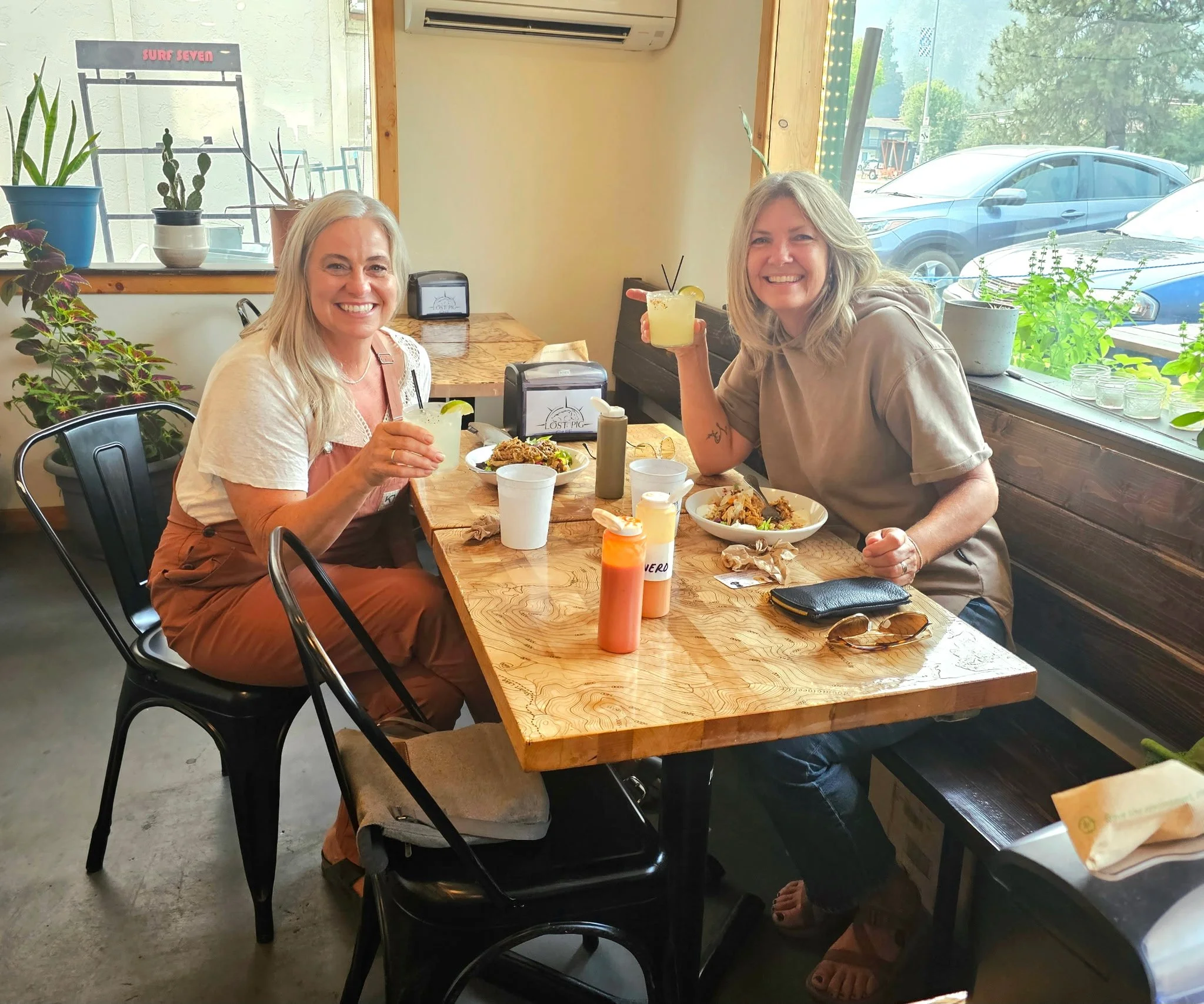 Lost Pig Cafe Interior